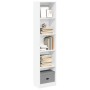 Weißes Regal aus Ingenieurholz 40x24x176 cm von , Bücherregale und Regale - Ref: Foro24-857792, Preis: 54,91 €, Rabatt: %