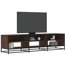 Mueble de TV madera de ingeniería marrón roble 180x40x46 cm de , Muebles TV - Ref: Foro24-3300809, Precio: 115,66 €, Descuent...