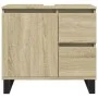 Badezimmerschrank aus Eichenholz-Sonoma-Sperrholz 65x33x60 cm. von , Badezimmermöbel - Ref: Foro24-849678, Preis: 80,65 €, Ra...