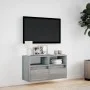 Wand-TV-Möbel mit LED-Lichtern in Sonoma-Grau 80x31x45 cm von , TV-Möbel - Ref: Foro24-852332, Preis: 64,28 €, Rabatt: %