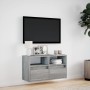 Wand-TV-Möbel mit LED-Lichtern in Sonoma-Grau 80x31x45 cm von , TV-Möbel - Ref: Foro24-852332, Preis: 65,13 €, Rabatt: %