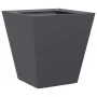 Hexagonal anthracite steel planter 30x30x30 cm by , Pots and planters - Ref: Foro24-851042, Price: 29,12 €, Discount: %