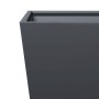 Hexagonal anthracite steel planter 30x30x30 cm by , Pots and planters - Ref: Foro24-851042, Price: 27,41 €, Discount: %