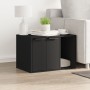 Katzensandkastenmöbel aus schwarzem Ingenieurholz, 60x40x40 cm. von , Katzenmöbel - Ref: Foro24-857725, Preis: 56,71 €, Rabat...