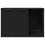 Katzensandkastenmöbel aus schwarzem Ingenieurholz, 60x40x40 cm. von , Katzenmöbel - Ref: Foro24-857725, Preis: 56,71 €, Rabat...