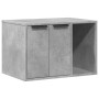 Katzensandkastenmöbel aus grauem Holz und Beton, 60x40x40 cm. von , Katzenmöbel - Ref: Foro24-857727, Preis: 52,31 €, Rabatt: %