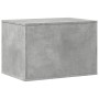 Katzensandkastenmöbel aus grauem Holz und Beton, 60x40x40 cm. von , Katzenmöbel - Ref: Foro24-857727, Preis: 52,31 €, Rabatt: %