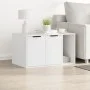 Mueble arenero para gatos madera ingeniería blanco 80x50x45 cm de , Mobiliario para gatos - Ref: Foro24-857733, Precio: 69,84...