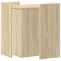 Cat litter box furniture made of Sonoma oak wood 42x42x51 cm by , Cat furniture - Ref: Foro24-857744, Price: 37,62 €, Discoun...