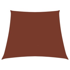 Terracotta oxford fabric trapezoidal sail awning 3/5x4 m by vidaXL, Umbrellas - Ref: Foro24-135408, Price: 51,62 €, Discount: %