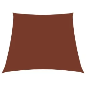 Terracotta oxford fabric trapezoidal sail awning 3/5x4 m by vidaXL, Umbrellas - Ref: Foro24-135408, Price: 50,80 €, Discount: %