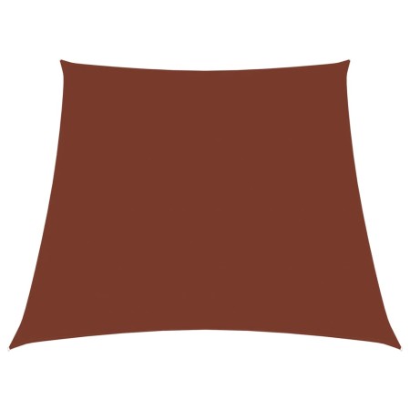 Terracotta oxford fabric trapezoidal sail awning 3/5x4 m by vidaXL, Umbrellas - Ref: Foro24-135408, Price: 51,62 €, Discount: %