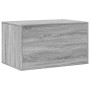 Katzensandkastenmöbel aus grauem Sonoma-Holz 80x50x45 cm von , Katzenmöbel - Ref: Foro24-857738, Preis: 76,61 €, Rabatt: %