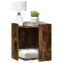 Katzensandmöbel aus geräucherter Eiche 42x42x51 cm von , Katzenmöbel - Ref: Foro24-857746, Preis: 43,90 €, Rabatt: %