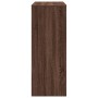 Hoher Bartisch mit Eichenregalen in Braun, 90x40x103,5 cm. von , Küchen- und Esstische - Ref: Foro24-854379, Preis: 78,49 €, ...