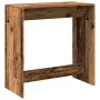 Hocher Bar-Tisch aus gealtertem Ingenieurholz 102x50x103,5 cm. von , Küchen- und Esstische - Ref: Foro24-854434, Preis: 73,30...
