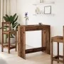 Hocher Bar-Tisch aus gealtertem Ingenieurholz 102x50x103,5 cm. von , Küchen- und Esstische - Ref: Foro24-854434, Preis: 73,30...