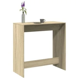 Hoher Barhockertisch aus Sonoma-Eichen-Ingenieurholz 102x50x103,5 cm. von , Küchen- und Esstische - Ref: Foro24-854429, Preis...