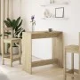 Hoher Barhockertisch aus Sonoma-Eichen-Ingenieurholz 102x50x103,5 cm. von , Küchen- und Esstische - Ref: Foro24-854429, Preis...
