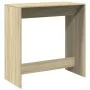 Hoher Barhockertisch aus Sonoma-Eichen-Ingenieurholz 102x50x103,5 cm. von , Küchen- und Esstische - Ref: Foro24-854429, Preis...