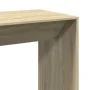 Hoher Barhockertisch aus Sonoma-Eichen-Ingenieurholz 102x50x103,5 cm. von , Küchen- und Esstische - Ref: Foro24-854429, Preis...