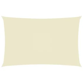 Rechteckiges Sonnensegel aus cremefarbenem Oxford-Stoff, 3x6 m. von vidaXL, Sonnenschirme - Ref: Foro24-135213, Preis: 56,60 ...