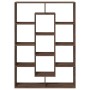 Engineered wood brown oak bookshelf 102x29x143 cm by , Bookcases and shelves - Ref: Foro24-3310304, Price: 106,73 €, Discount: %