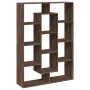 Engineered wood brown oak bookshelf 102x29x143 cm by , Bookcases and shelves - Ref: Foro24-3310304, Price: 105,19 €, Discount: %