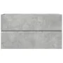 Wandschrank für Badezimmer aus Holzwerkstoff in Grau-Beton-Optik, 80x38,5x45cm. von , Badezimmermöbel - Ref: Foro24-856245, P...