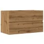 Wall-mounted bathroom cabinet made of engineered wood, artisan craftsmanship, 80x38.5x45 cm. by , Bathroom furniture - Ref: F...
