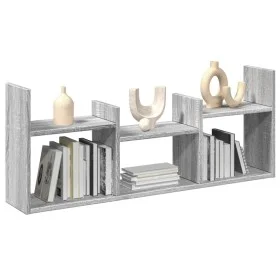 Engineered wood Sonoma gray wall cabinet 100x18x40 cm by , Shelves and shelves - Ref: Foro24-854801, Price: 28,48 €, Discount: %