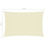 Toldo de vela rectangular tela Oxford color crema 3x6 m de vidaXL, Sombrillas - Ref: Foro24-135213, Precio: 44,29 €, Descuent...