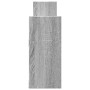 Engineered wood Sonoma gray wall cabinet 100x18x40 cm by , Shelves and shelves - Ref: Foro24-854801, Price: 28,89 €, Discount: %