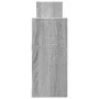Engineered wood Sonoma gray wall cabinet 100x18x40 cm by , Shelves and shelves - Ref: Foro24-854801, Price: 28,48 €, Discount: %
