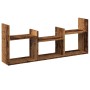 Mueble de pared madera de ingeniería envejecida 100x18x40 cm de , Estantes y estanterías - Ref: Foro24-854803, Precio: 29,94 ...