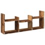 Mueble de pared madera de ingeniería envejecida 100x18x40 cm de , Estantes y estanterías - Ref: Foro24-854803, Precio: 29,94 ...
