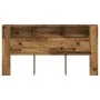 Ingenieurholz-Kopfteil für Kleiderschrank, gealtert, 200x18,5x102,5 cm. von , Schließfächer und Lagerschränke - Ref: Foro24-8...