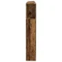 Ingenieurholz-Kopfteil für Kleiderschrank, gealtert, 200x18,5x102,5 cm. von , Schließfächer und Lagerschränke - Ref: Foro24-8...