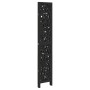 Biombo separador de 4 paneles madera maciza Paulownia negro de , Divisores de ambientes - Ref: Foro24-358756, Precio: 111,40 ...