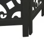 6-panel solid Paulownia wood room divider screen in black. by , Room dividers - Ref: Foro24-358763, Price: 170,85 €, Discount: %