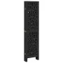 6-panel solid Paulownia wood room divider screen in black. by , Room dividers - Ref: Foro24-358761, Price: 150,33 €, Discount: %