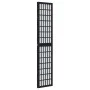 Three-panel solid Paulownia wood room divider screen in black. by , Room dividers - Ref: Foro24-358768, Price: 96,41 €, Disco...
