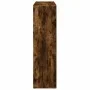 Smoked oak wood divider bookcase 102x29x103.5 cm by , Bookcases and shelves - Ref: Foro24-858043, Price: 75,19 €, Discount: %