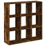 Rauchige Eiche Raumteiler-Bücherregal 102x29x103,5 cm von , Bücherregale und Regale - Ref: Foro24-858043, Preis: 76,35 €, Rab...