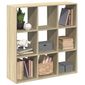 Bücherregal aus Eichenholz in Sonoma-Farbe, 102x29x103,5 cm. von , Bücherregale und Regale - Ref: Foro24-858041, Preis: 80,28...