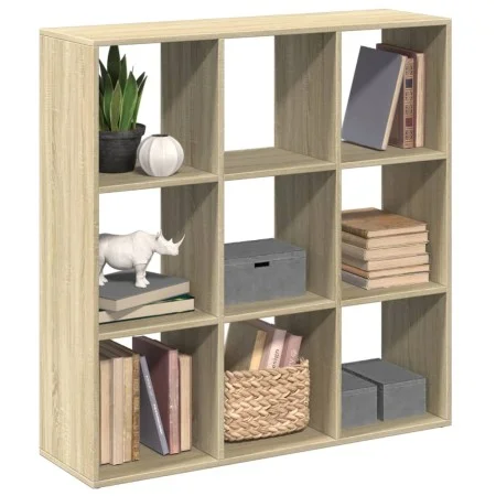 Bücherregal aus Eichenholz in Sonoma-Farbe, 102x29x103,5 cm. von , Bücherregale und Regale - Ref: Foro24-858041, Preis: 79,06...