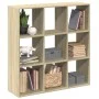 Bücherregal aus Eichenholz in Sonoma-Farbe, 102x29x103,5 cm. von , Bücherregale und Regale - Ref: Foro24-858041, Preis: 79,06...