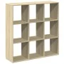 Bücherregal aus Eichenholz in Sonoma-Farbe, 102x29x103,5 cm. von , Bücherregale und Regale - Ref: Foro24-858041, Preis: 79,06...