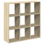Bücherregal aus Eichenholz in Sonoma-Farbe, 102x29x103,5 cm. von , Bücherregale und Regale - Ref: Foro24-858041, Preis: 80,28...