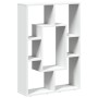 Engineered wood white shelf 63x20x90 cm by , Bookcases and shelves - Ref: Foro24-858138, Price: 47,11 €, Discount: %